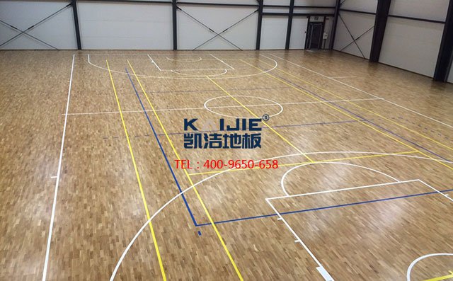 籃球場木地板怎么施工能夠更好的保障籃球木地板質量？-籃球木地板