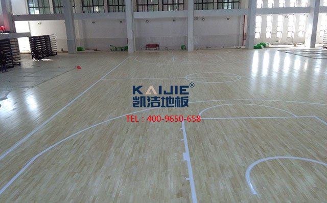 籃球館運動木地板安裝驗收標準是什么？看完你就知道了-籃球地板