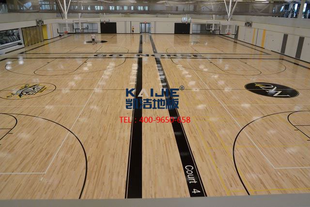 籃球館地板到底什么材質(zhì)的好_體育館地板材質(zhì)_運(yùn)動(dòng)地板材質(zhì)-凱潔地板