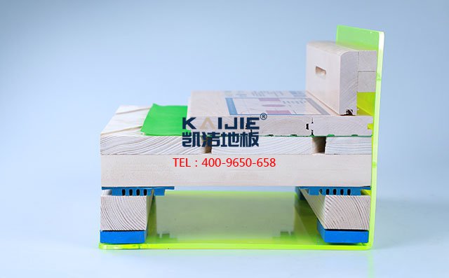 楓木雙龍骨雙減震運動木地板——凱潔運動木地板