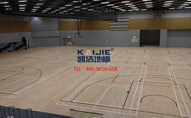 籃球館專用運(yùn)動(dòng)木地板防腐處理辦法——?jiǎng)P潔運(yùn)動(dòng)木地板