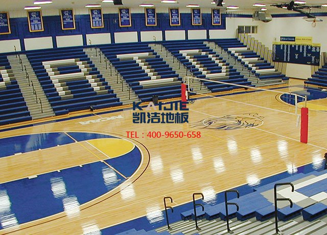 選購專用藍(lán)球場木地板時潛在的危險——凱潔地板