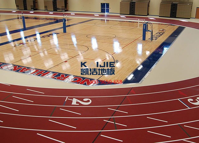 選購專用藍(lán)球場木地板時潛在的危險——凱潔地板