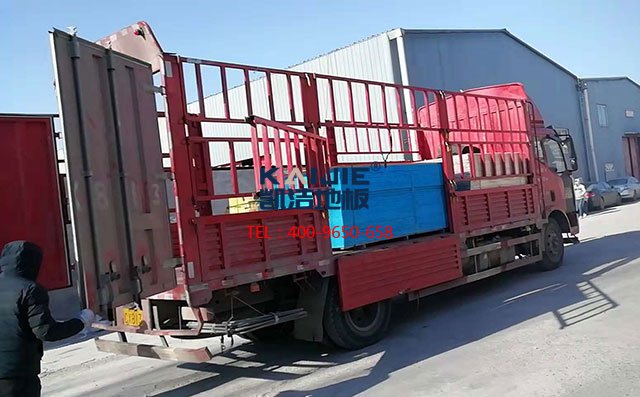 江西余江籃球館專用運動木地板項目案例發(fā)貨——凱潔地板