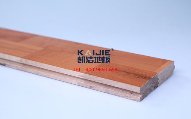 楓樺木B級雙拼板運動木地板——凱潔地板