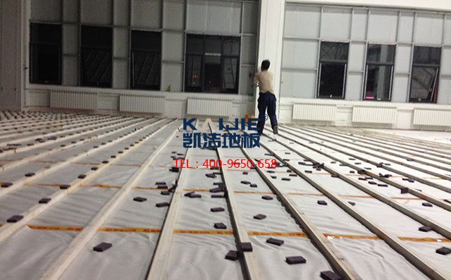 籃球場木地板這些施工技術，保證優(yōu)質鋪裝質量——凱潔地板
