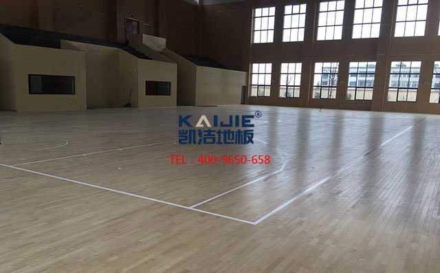 專用籃球場館木地板安裝，需要注意這些地方——凱潔地板