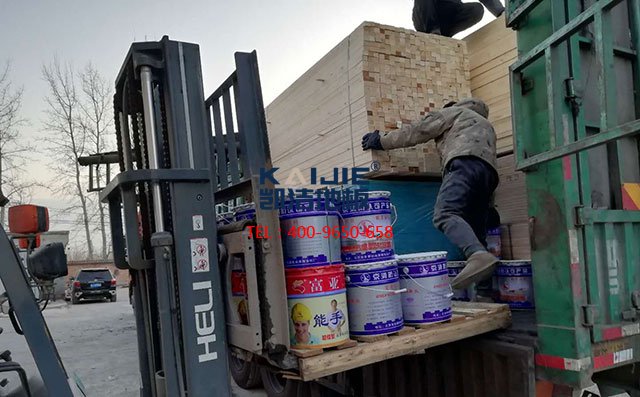 陜西寶雞職業(yè)技術學院體育館木地板項目發(fā)貨——凱潔地板