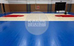 **籃聯(lián)認(rèn)證運(yùn)動(dòng)木地板廠家-籃球木地板