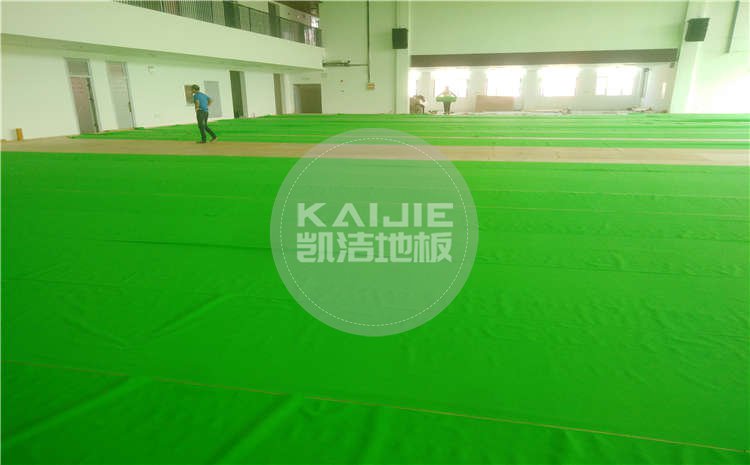 山東菏澤單縣學(xué)校體育館木地板