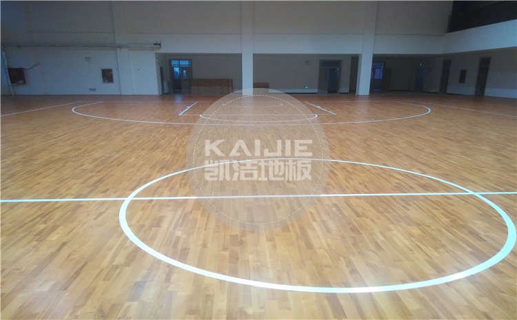 山東菏澤單縣學(xué)校體育館木地板