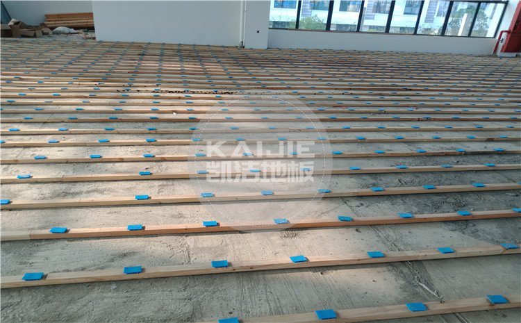江蘇鹽城阜寧縣城河路小學(xué)體育館木地板案例