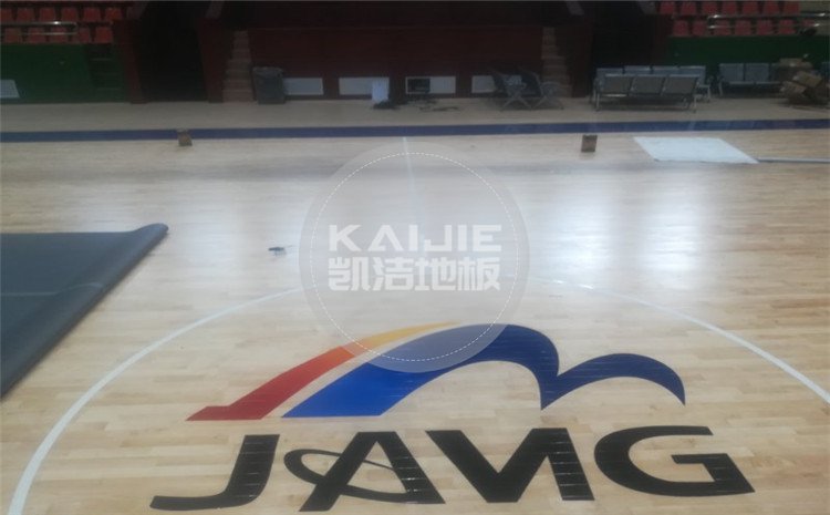 山西晉城鳳凰山煤礦體育館木地板——凱潔籃球地板