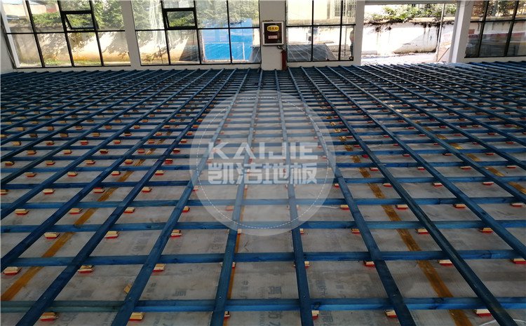 江西九江都昌第五小學(xué)體育館木地板案例—?jiǎng)P潔籃球地板廠家