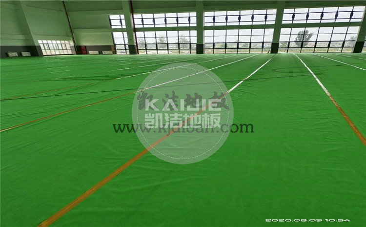 徐州黃集機(jī)場體育館木地板項(xiàng)目-凱潔籃球木地板廠家
