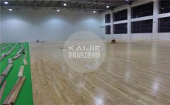 企口舞臺木地板安裝-凱潔地板