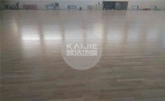 訓(xùn)練館籃球地板安裝-凱潔地板