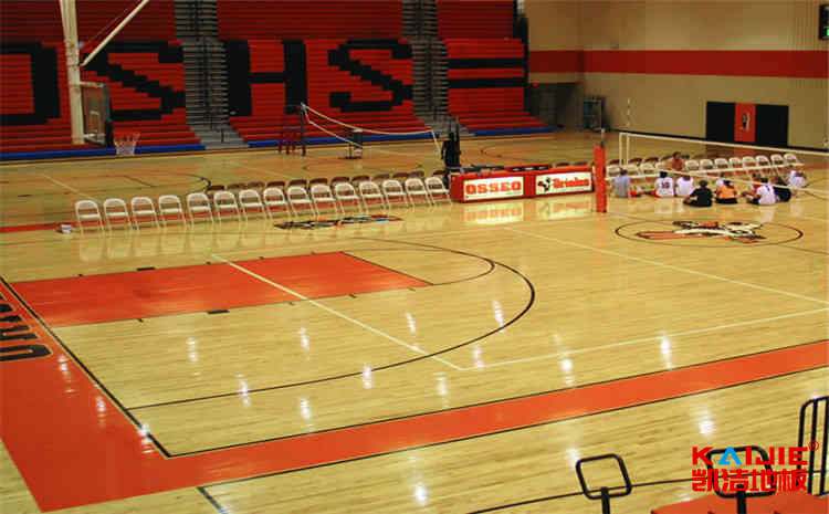 柞木運(yùn)動(dòng)地板爆皮后怎么處理