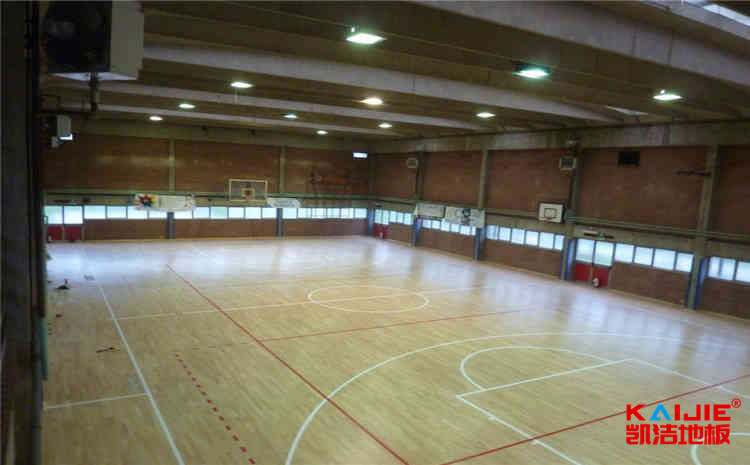 松木運(yùn)動(dòng)體育地板單層龍骨結(jié)構(gòu)