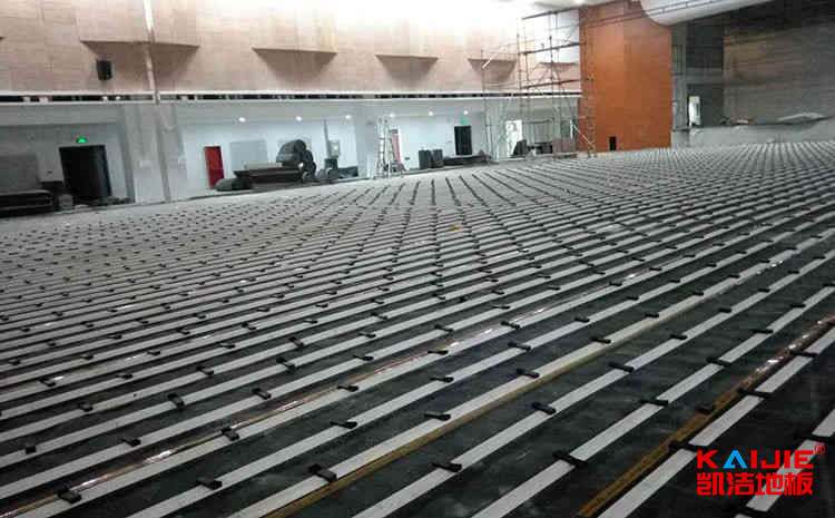 24厚排球館木地板施工技術方案