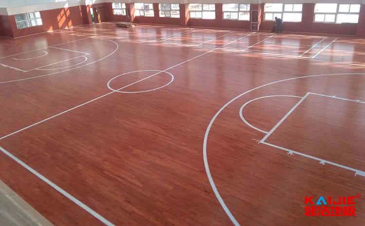 海南體育木地板施工**標準