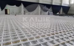 海城市運動木地板雙層龍骨結構-凱潔地板